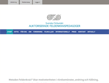 Tablet Screenshot of feldenkraismetoden.org